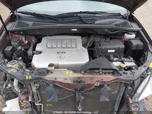 2009 Lexus Rx 350 მანქანა იყიდება აუქციონზე, vin: JTJHK31U592051315, აუქციონის ნომერი: 12700455