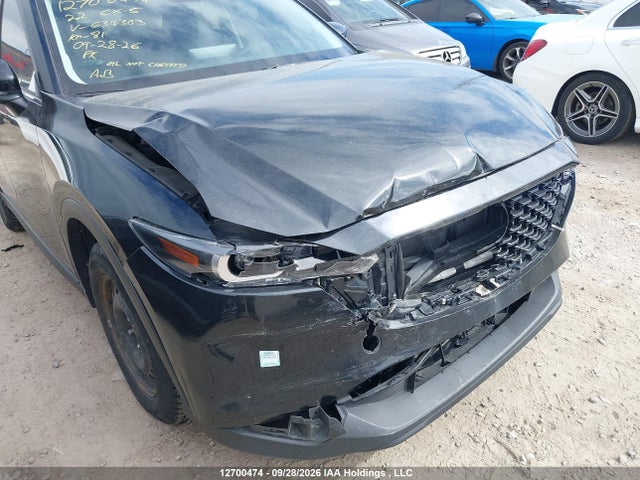 Auction sale of the 2022 Mazda Cx-5 Preferred, vin: JM3KFBCM8N0634303, lot number: 12700474