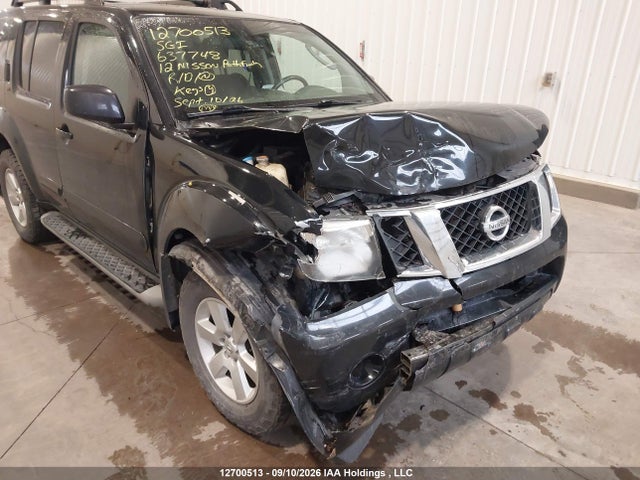 Aukcja sprzedaży 2012 Nissan Pathfinder Le/s/sv, vin: 5N1AR1NB5CC637748, numer aukcji: 12700513