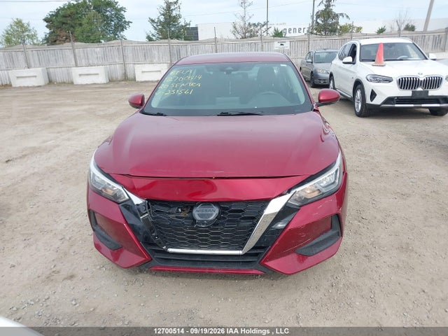 12700514 :رقم المزاد ، 3N1AB8CV7LY231561 vin ، 2020 Nissan Sentra مزاد بيع