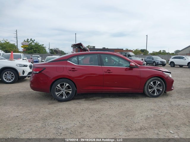 12700514 :رقم المزاد ، 3N1AB8CV7LY231561 vin ، 2020 Nissan Sentra مزاد بيع