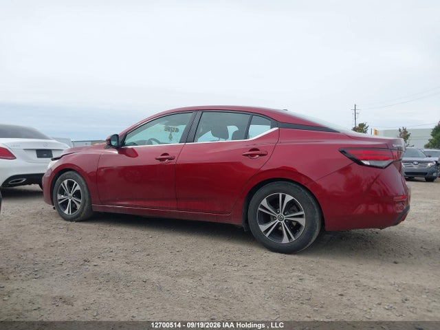 12700514 :رقم المزاد ، 3N1AB8CV7LY231561 vin ، 2020 Nissan Sentra مزاد بيع
