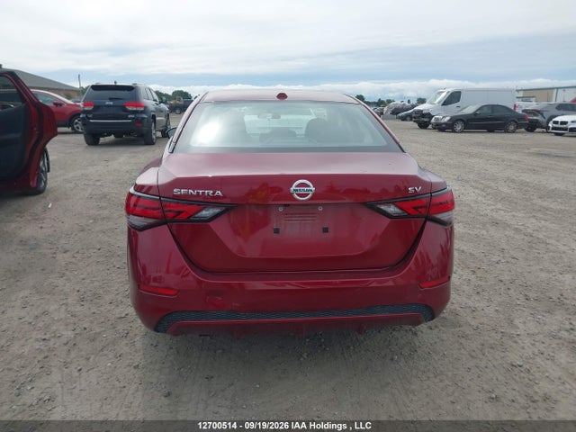 12700514 :رقم المزاد ، 3N1AB8CV7LY231561 vin ، 2020 Nissan Sentra مزاد بيع