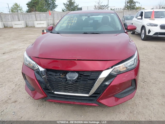 12700514 :رقم المزاد ، 3N1AB8CV7LY231561 vin ، 2020 Nissan Sentra مزاد بيع