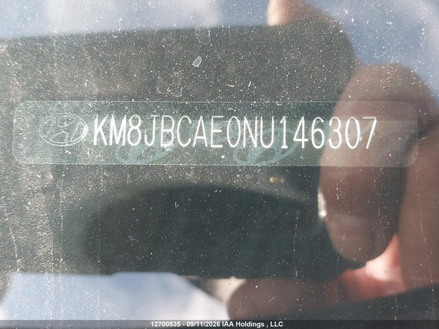 Продаж на аукціоні авто 2022 Hyundai Tucson Essential Awd, vin: KM8JBCAE0NU146307, номер лоту: 12700535