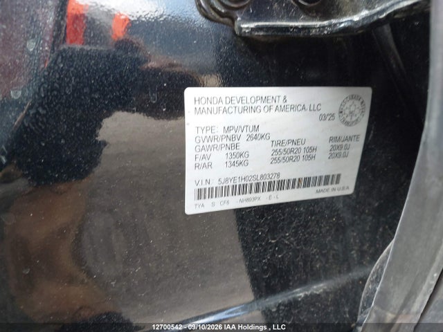 Acura MDX A-SPEC 2025 5J8YE1H02SL803278 Image 18