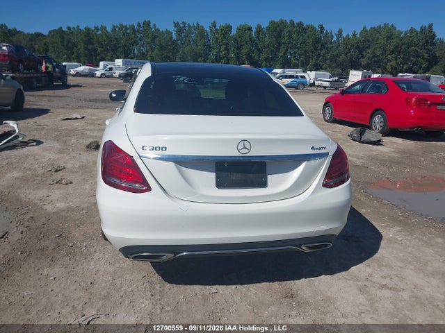 Auction sale of the 2015 Mercedes-benz C 300 4matic, vin: 55SWF4KB7FU094496, lot number: 12700559