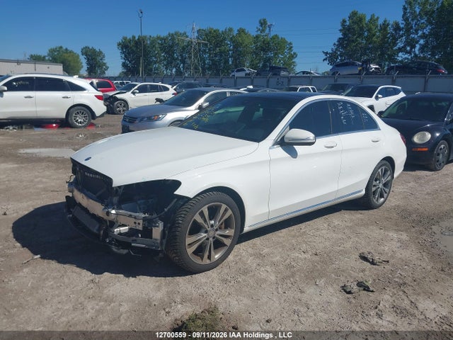 Auction sale of the 2015 Mercedes-benz C 300 4matic, vin: 55SWF4KB7FU094496, lot number: 12700559