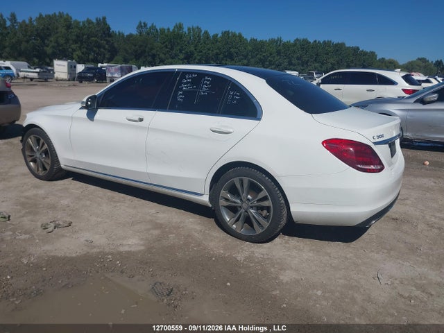 Auction sale of the 2015 Mercedes-benz C 300 4matic, vin: 55SWF4KB7FU094496, lot number: 12700559