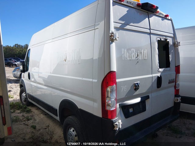 Продажа на аукционе авто 2021 Ram Promaster 1500 High Roof 136 In. Wb, vin: 3C6LRVBG6ME583737, номер лота: 12700617