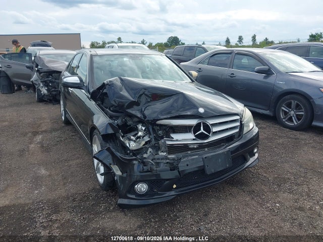 12700618 :رقم المزاد ، WDDGF87X49F313079 vin ، 2009 Mercedes-benz C 350 4matic مزاد بيع