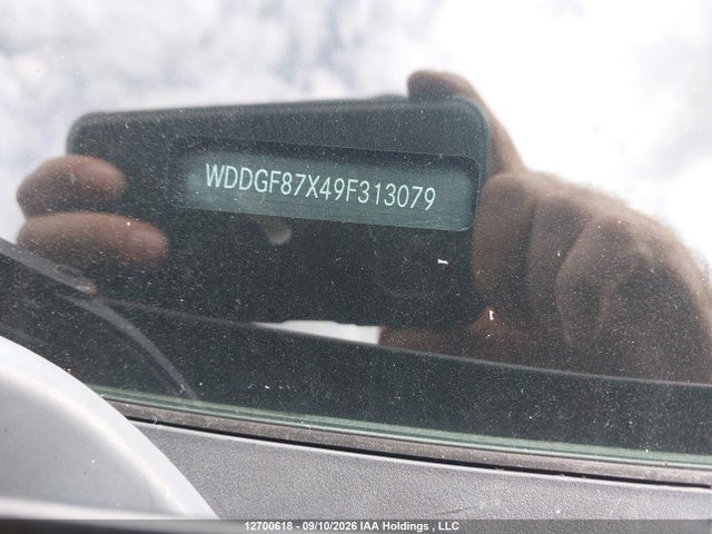 2009 Mercedes-benz C 350 4matic მანქანა იყიდება აუქციონზე, vin: WDDGF87X49F313079, აუქციონის ნომერი: 12700618