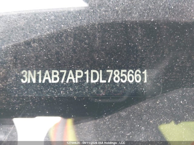 Продаж на аукціоні авто 2013 Nissan Sentra S/sv/sr/sl, vin: 3N1AB7AP1DL785661, номер лоту: 12700625