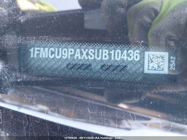 Aukcja sprzedaży 2025 Ford Escape, vin: 1FMCU9PAXSUB10436, numer aukcji: 12700630