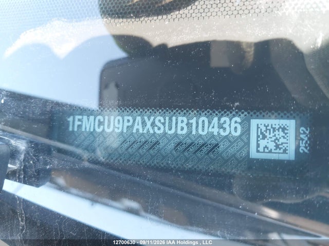 Aukcja sprzedaży 2025 Ford Escape, vin: 1FMCU9PAXSUB10436, numer aukcji: 12700630
