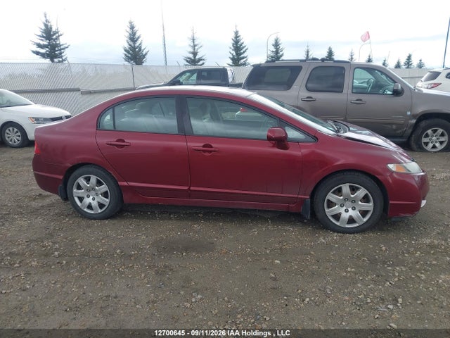 12700645 :رقم المزاد ، 19XFA16529E048829 vin ، 2009 Honda Civic Lx مزاد بيع