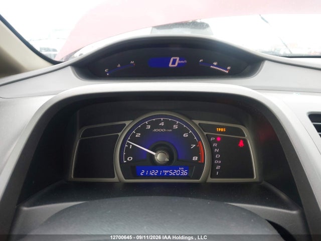 12700645 :رقم المزاد ، 19XFA16529E048829 vin ، 2009 Honda Civic Lx مزاد بيع