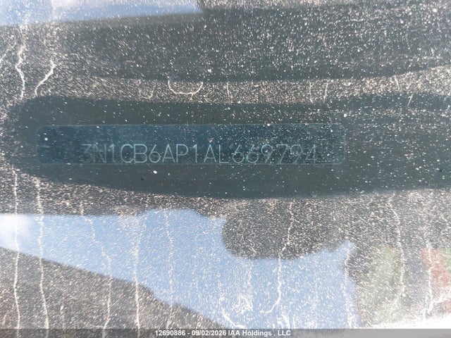 Aukcja sprzedaży 2010 Nissan Sentra Se-r Spec V, vin: 3N1CB6AP1AL669794, numer aukcji: 12690886