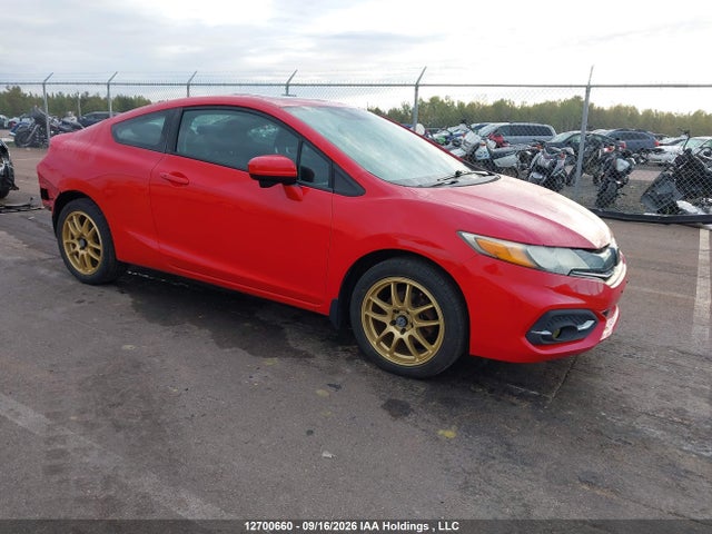 12700660 :رقم المزاد ، 2HGFG3B52FH000281 vin ، 2015 Honda Civic Ex مزاد بيع