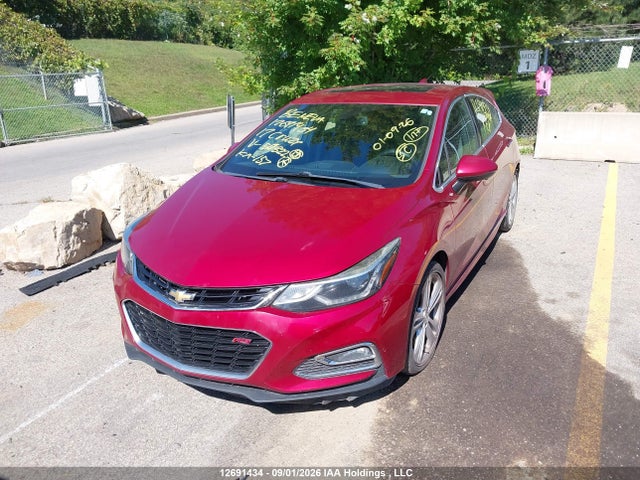 Продаж на аукціоні авто 2017 Chevrolet Cruze Premier Auto, vin: 3G1BF6SM9HS517322, номер лоту: 12691434
