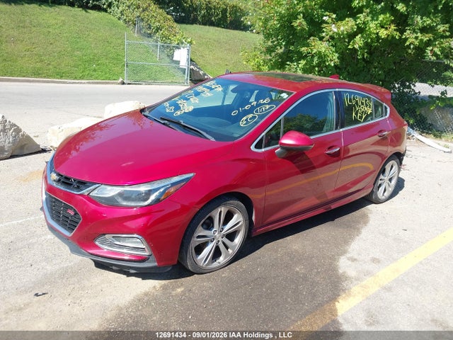 Продаж на аукціоні авто 2017 Chevrolet Cruze Premier Auto, vin: 3G1BF6SM9HS517322, номер лоту: 12691434