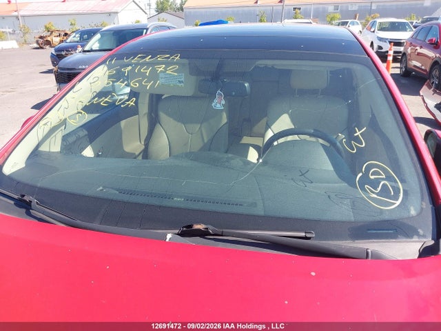 12691472 :رقم المزاد ، 4T3BK3BB7BU054641 vin ، 2011 Toyota Venza Base V6 مزاد بيع