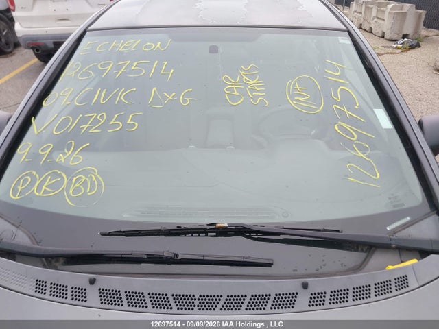 12697514 :رقم المزاد ، 2HGFA16449H017255 vin ، 2009 Honda Civic Dx-g مزاد بيع