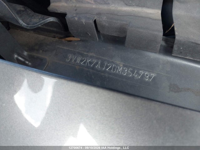 Aukcja sprzedaży 2013 Volkswagen Jetta S, vin: 3VW2K7AJ2DM354797, numer aukcji: 12700674