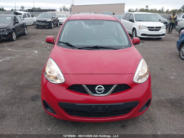 12700690 :رقم المزاد ، 3N1CK3CPXJL250953 vin ، 2018 Nissan Micra مزاد بيع