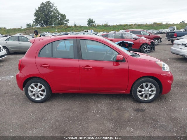 12700690 :رقم المزاد ، 3N1CK3CPXJL250953 vin ، 2018 Nissan Micra مزاد بيع