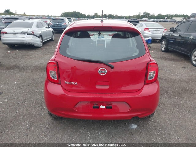 12700690 :رقم المزاد ، 3N1CK3CPXJL250953 vin ، 2018 Nissan Micra مزاد بيع