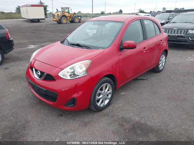 12700690 :رقم المزاد ، 3N1CK3CPXJL250953 vin ، 2018 Nissan Micra مزاد بيع