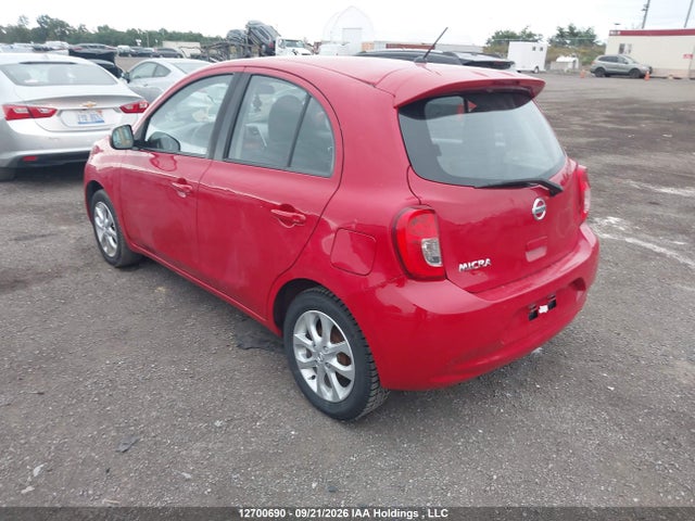 12700690 :رقم المزاد ، 3N1CK3CPXJL250953 vin ، 2018 Nissan Micra مزاد بيع