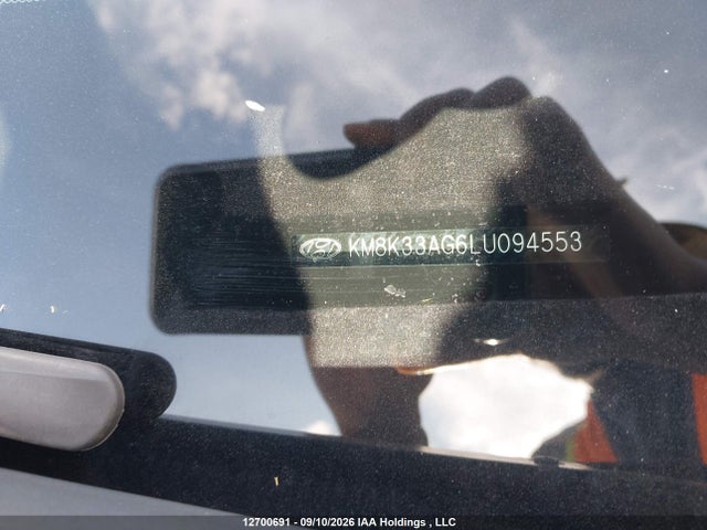 2020 Hyundai Kona Limited მანქანა იყიდება აუქციონზე, vin: KM8K33AG6LU094553, აუქციონის ნომერი: 12700691