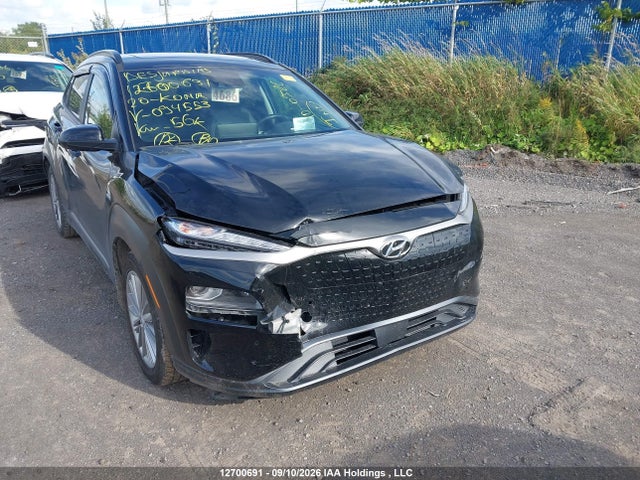 2020 Hyundai Kona Limited მანქანა იყიდება აუქციონზე, vin: KM8K33AG6LU094553, აუქციონის ნომერი: 12700691