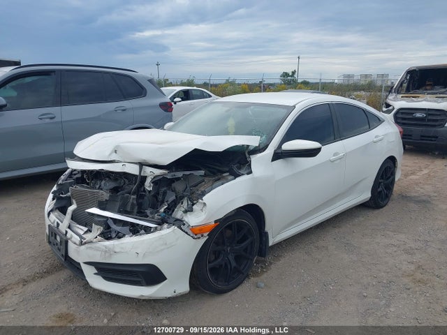 12700729 :رقم المزاد ، 2HGFC2F57HH034767 vin ، 2017 Honda Civic Lx مزاد بيع