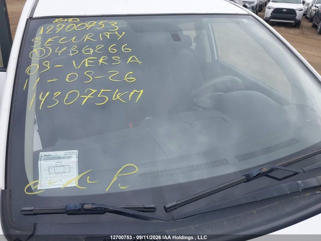 Продажа на аукционе авто 2009 Nissan Versa 1.8s, vin: 3N1BC13E29L436266, номер лота: 12700753
