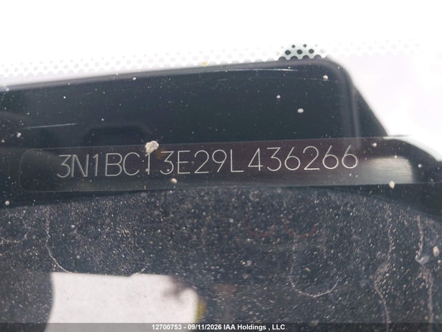 Продажа на аукционе авто 2009 Nissan Versa 1.8s, vin: 3N1BC13E29L436266, номер лота: 12700753