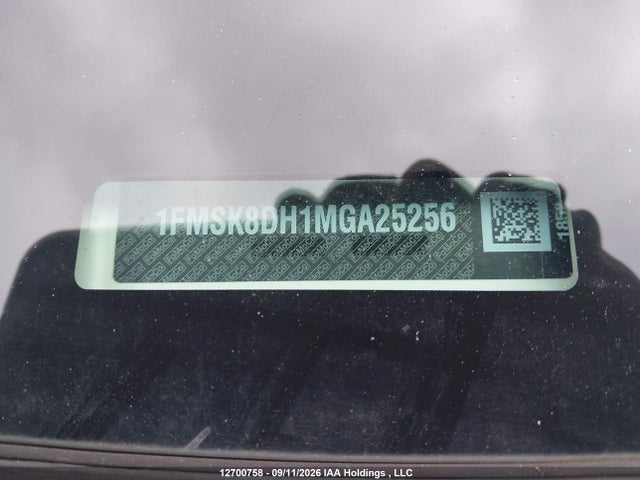 1FMSK8DH1MGA25256 Ford EXPLORER XLT