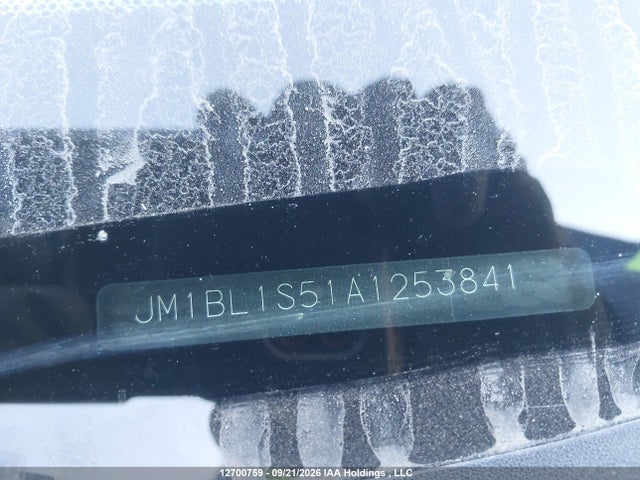 2010 Mazda Mazda3 Gt მანქანა იყიდება აუქციონზე, vin: JM1BL1S51A1253841, აუქციონის ნომერი: 12700759