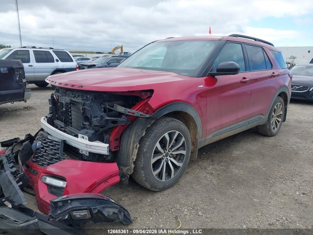 12665361 :رقم المزاد ، 1FMSK8KH4NGA57431 vin ، 2022 Ford Explorer St-line مزاد بيع