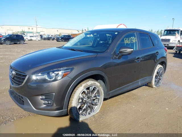 2016 Mazda Cx -5 Gt 4dr Awd მანქანა იყიდება აუქციონზე, vin: JM3KE4DY1G0888650, აუქციონის ნომერი: 12695920