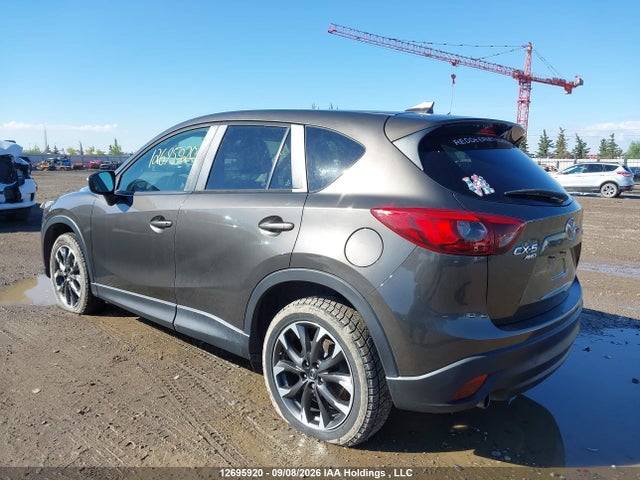 2016 Mazda Cx -5 Gt 4dr Awd მანქანა იყიდება აუქციონზე, vin: JM3KE4DY1G0888650, აუქციონის ნომერი: 12695920