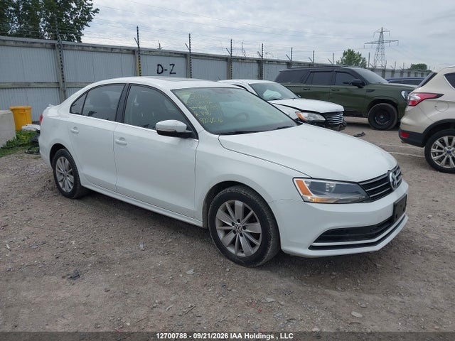 12700788 :رقم المزاد ، 3VW2K7AJXFM257852 vin ، 2015 Volkswagen Jetta 2.0l Trendline/2.0l Trendline+ مزاد بيع