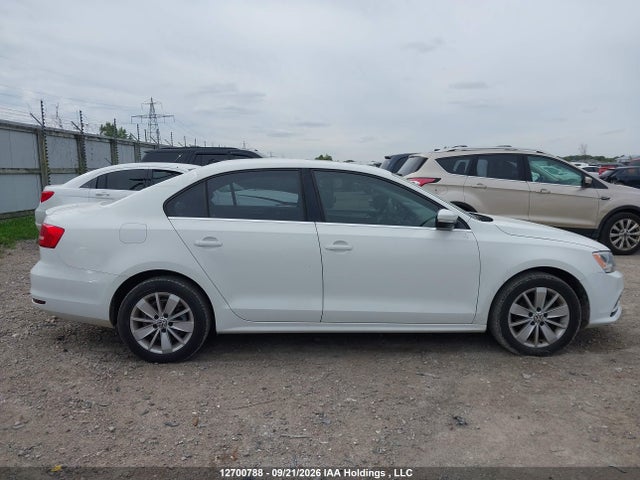 12700788 :رقم المزاد ، 3VW2K7AJXFM257852 vin ، 2015 Volkswagen Jetta 2.0l Trendline/2.0l Trendline+ مزاد بيع