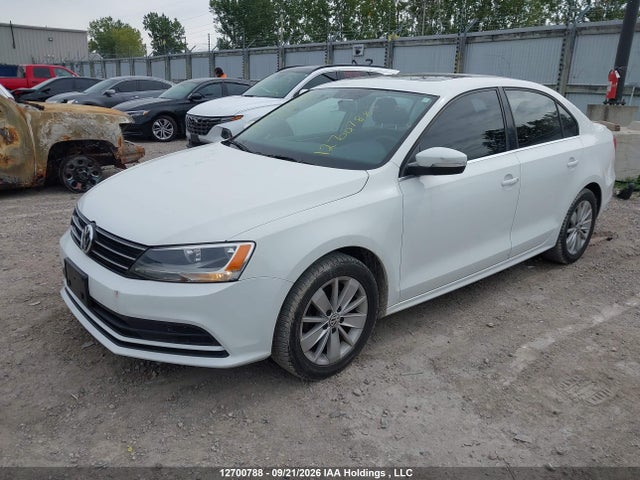 12700788 :رقم المزاد ، 3VW2K7AJXFM257852 vin ، 2015 Volkswagen Jetta 2.0l Trendline/2.0l Trendline+ مزاد بيع
