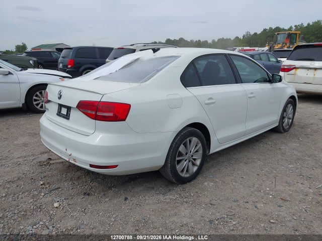 12700788 :رقم المزاد ، 3VW2K7AJXFM257852 vin ، 2015 Volkswagen Jetta 2.0l Trendline/2.0l Trendline+ مزاد بيع