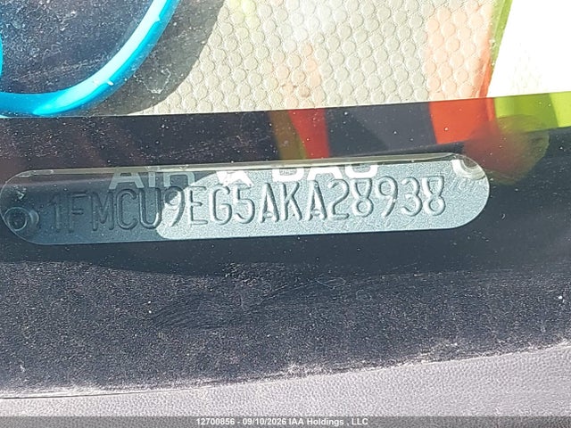 Aukcja sprzedaży 2010 Ford Escape Limited, vin: 1FMCU9EG5AKA28938, numer aukcji: 12700856
