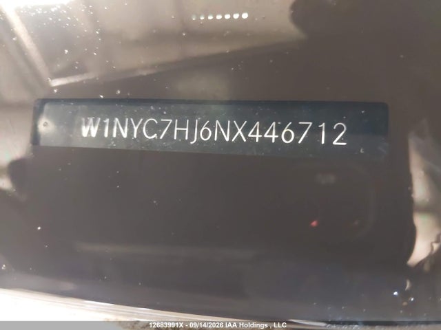 W1NYC7HJ6NX446712 Mercedes-Benz Amg G 63 4matic
