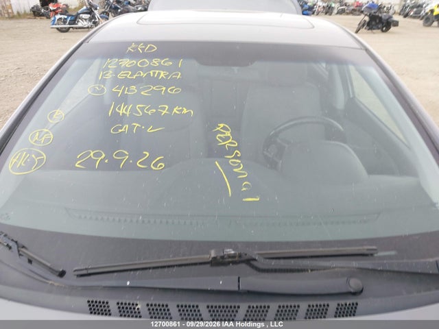 Продаж на аукціоні авто 2013 Hyundai Elantra Gls/limited, vin: 5NPDH4AE0DH413296, номер лоту: 12700861